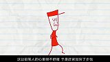 铅笔人和老爷爷比赛跑步，快要到达终点时，却一下被拉回到起点！