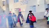 很隆重的节日登场，神秘又震撼的“送火”仪式