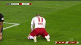福斯贝里禁区内舍命倒地护球造良机 维尔纳小禁区前射门打偏
