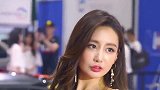 韩国性感美女车模，长发小姐姐皮肤泛黑，但是很健康的肤色！喜欢