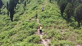 徒步穿越济南章丘九鼎山，用无人机智能跟随记录自己的徒步