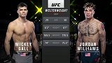 UFC on ESPN27期：米奇-高尔VS乔丹-威廉姆斯