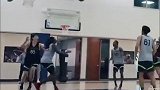 杨瀚森试训视频爆出 实在太惊艳了