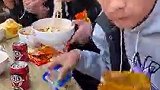 鸭腿煎蛋粉条，味道太香了！