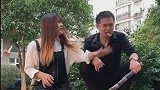这个甘蔗吃的超有技术