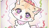 小猫看我也有婚纱啦！