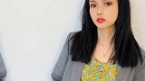 眉上刘海