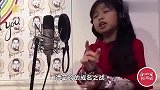 9岁中国女孩国外砸场子，参加达人秀，仅一首歌就获黄金按钮