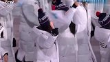 2018平昌冬奥会开幕式 朝韩高举半岛旗共同入场
