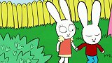 超人兔：露和西蒙一起玩游戏，西蒙指责