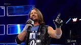 WWE-17年-SD第910期：“传奇大师”AJ怒喷自己没有得到尊敬 塞纳嘴遁强势回应-花絮