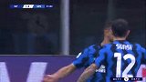 1-0国米领先！劳塔罗送精准直塞 哈基米单刀小角度低射破门