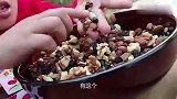 胖妹做“新疆切糕”尝鲜，花3小时，味道如何？看胖妹表情就懂了