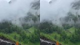 瑞士施泰因小镇，下雨天的空气仙雾缭绕，有种飘飘欲仙的感觉