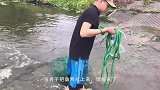 村民捕鱼不为吃鱼肉，掰开鱼嘴后，却是满满的收获