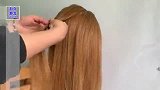 发量少的妹子不要这样扎，没有蓬松感