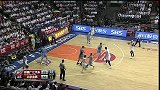 CBA-1314赛季-季后赛-总决赛-第1场-辛格尔顿麦迪式虚晃背转身跳投命中-花絮