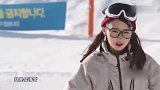 美女平昌滑雪大秀各种摔技