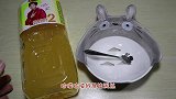 挑战鲜橙多和胶水做奶昔，最后颜色居然改变了，无硼砂