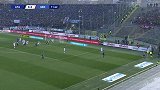 第12分钟亚特兰大球员拉斐尔·托洛伊进球 亚特兰大1-0热那亚