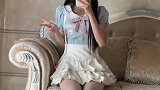 甜妹穿搭 黑丝白丝选哪个