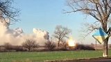 乌克兰一军火库现连环爆炸 已致2名工兵死亡5人受伤