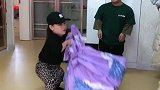 生气了，要离家出走，没走成功