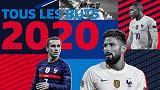 法国2020全进球：8战19次洞穿对手 吉鲁迎里程碑