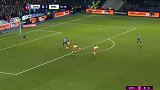 下半场补时第2分钟曼城球员斯特林射门 - 被扑