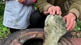 放到发霉的老腊肉，也不知道还能不能吃！