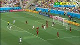 世界杯-14年-小组赛-G组-第2轮-德国前场水银泻地的进攻危险着加纳的球门-花絮