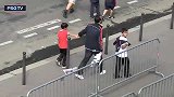 法甲-1314赛季-巴黎圣日耳曼赛前踩场 球迷现场观看-花絮