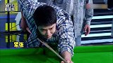 台球天赋震撼本人！王一博被cue打台球，一杆四洞进球秒杀全场