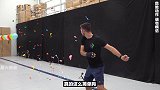 扎气球挑战，扎破气球有多爽