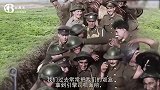 一战运送物资珍贵录像，铺设轻轨，靠人来拉动小车