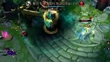 英雄联盟DWG虐泉，光辉在泉水里闪现躲技能