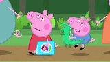小猪佩奇：猪爸去树林深处，看到一户人家，像极了童话世界！
