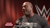WWE-18年-RAW第1322期后台采访 7次健美冠军菲尔·希斯盛赞魔力劳利充满活力-花絮