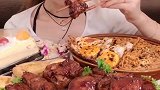 今天吃点瘦肉，肥肉明天再吃，因为吃肥肉才有小星星！