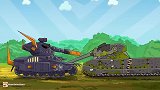 坦克动画：铠甲坦克战胜魔幻坦克