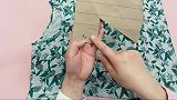 不想穿的衣服别丢？剪下一块改成布篮，好漂亮又实用，闺蜜都羡慕