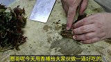 厨师长教你香椿炒蛋正确做法，记住两个小技巧，鸡蛋鲜嫩香味浓