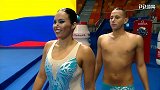 FINA光州游泳世锦赛花游预赛-混合双人自由自选-全场录播