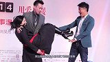 女星公主抱尴尬场面：李宇春不算啥，陈思诚直接害的佟丽娅走光