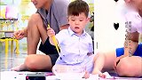 杜江告诉嗯哼往衣服上画画，不料嗯哼却理解错了，杜江欲哭无泪
