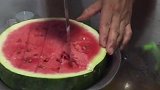 西瓜新吃法，西瓜这样切干净又好吃