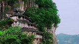 发现湖南一个长在悬崖上，江水边的寺庙，佩服这些古人的智慧