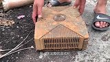 大叔捡到生锈铁盒子，回到家中一顿操作，结果让人惊艳