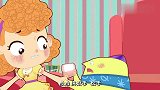 外星人阿果：马大吉摔倒了，被风筝线缠住，点点笑话马大吉