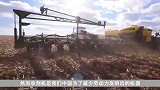 老外看到中国的收割机后，回国发明超大收割机，太逗了